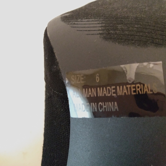 Qupid Black White 4 1/4"  Heel Boots sz 8  NWT - Picture 8 of 9